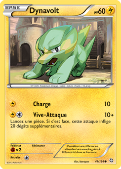 Carte Pokémon Dynavolt 41/124 de la série Dragons Éxaltés en vente au meilleur prix