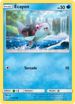 Carte Pokémon Commune Écayon 39/236 de la série Harmonie des Esprits