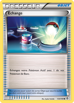 Carte Pokémon Échange 135/149 de la série Frantières Franchies en vente au meilleur prix
