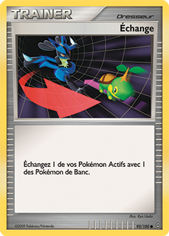 Carte Pokémon Échange 93/100 de la série Tempête en vente au meilleur prix