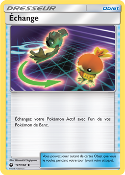 Carte Pokémon Échange 147/168 de la série Tempête Céleste en vente au meilleur prix