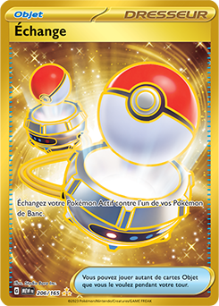 Carte Pokémon Échange 206/165 de la série 151 en vente au meilleur prix