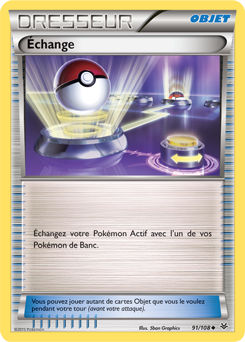 Carte Pokémon Échange 91/108 de la série Ciel Rugissant en vente au meilleur prix