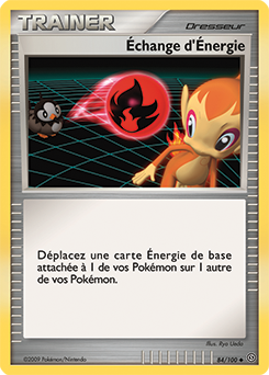 Carte Pokémon Échange d'Énergie 84/100 de la série Tempête en vente au meilleur prix