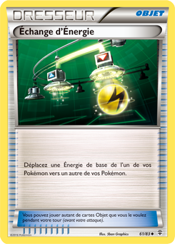 Carte Pokémon Échange d'Énergie 61/83 de la série Générations en vente au meilleur prix