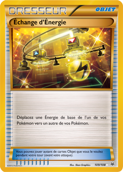 Carte Pokémon Échange d'Énergie 109/108 de la série Ciel Rugissant en vente au meilleur prix