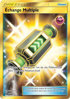 Carte Pokémon Échange Multiple 164/147 de la série Ombres Ardentes en vente au meilleur prix