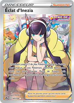 Carte Pokémon Éclat d'Inezia 147/159 de la série Zénith Suprême en vente au meilleur prix