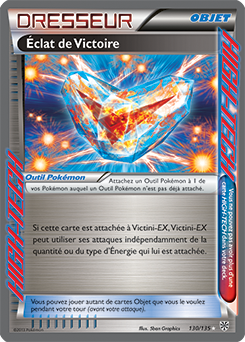 Carte Pokémon High-Tech Éclat de Victoire 130/135 de la série Tempête Plasma