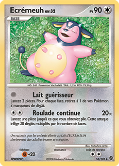 Carte Pokémon Ecrémeuh 55/132 de la série Merveilles Secrètes en vente au meilleur prix