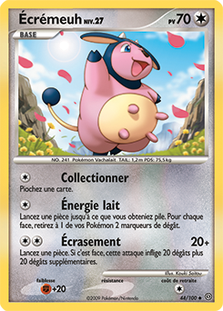 Carte Pokémon Écrémeuh 44/100 de la série Tempête en vente au meilleur prix