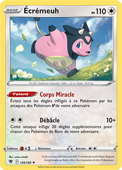 Carte Pokémon Écrémeuh 126/189 de la série Astres Radieux en vente au meilleur prix