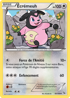 Carte Pokémon Écrémeuh 83/106 de la série Étincelle en vente au meilleur prix
