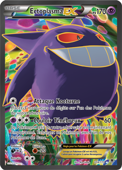 Carte Pokémon Ectoplasma EX 114/119 de la série Vigueur Spectrale en vente au meilleur prix