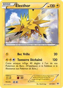 Carte Pokémon Électhor 23/108 de la série Ciel Rugissant en vente au meilleur prix