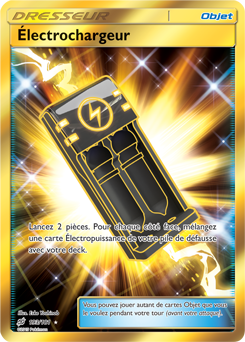 Carte Pokémon Électrochargeur 193/181 de la série Duo de Choc en vente au meilleur prix