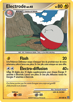 Carte Pokémon Electrode 37/100 de la série Tempête en vente au meilleur prix