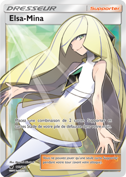 Carte Pokémon Elsa-Mina 110/111 de la série Invasion Carmin en vente au meilleur prix