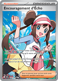 Carte Pokémon Encouragement d'Écho 114/88 de la série Équilibre Parfait en vente au meilleur prix