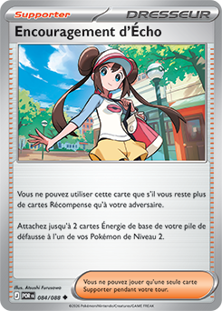 Carte Pokémon Encouragement d'Écho 84/88 de la série Équilibre Parfait en vente au meilleur prix