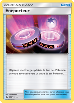 Carte Pokémon Énéporteur 106/131 de la série Lumière Interdite en vente au meilleur prix