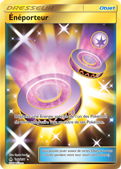 Carte Pokémon Objet Gold SL Énéporteur 142/131 de la série Lumière Interdite