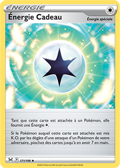 Carte Pokémon Peu commune energie Cadeau 171/196 de la série Origine Perdue