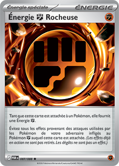 Carte Pokémon Énergie Combat Rocheuse 87/88 de la série Équilibre Parfait en vente au meilleur prix