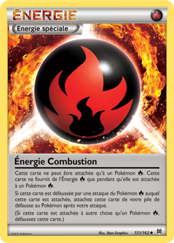 Carte Pokémon Énergie Combustion 151/162 de la série Impulsion Turbo en vente au meilleur prix