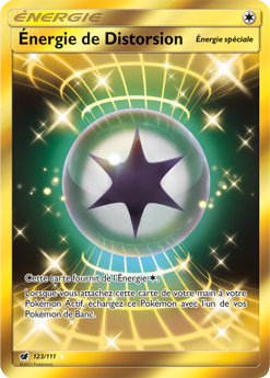 Carte Pokémon Énergie de Distorsion 123/111 de la série Invasion Carmin en vente au meilleur prix