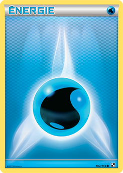 Carte Pokémon Énergie Eau 107/114 de la série Noir & Blanc en vente au meilleur prix