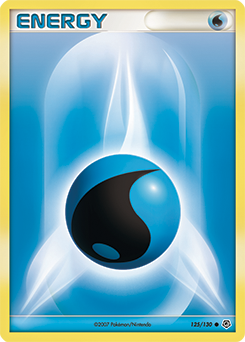 Carte Pokémon Énergie Eau 125/130 de la série Diamant & Perle en vente au meilleur prix