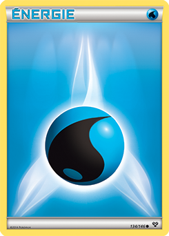 Carte Pokémon Commune Énergie Eau 134/146 de la série X&Y