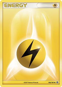 Carte Pokémon Commune Énergie Électrique 126/130 de la série Diamant & Perle