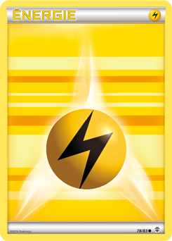 Carte Pokémon Énergie Électrique 78/83 de la série Générations en vente au meilleur prix