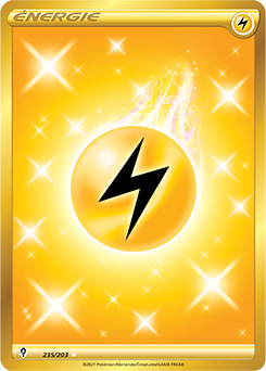 Carte Pokémon Énergie Electrique 235/203 de la série Évolution Céleste en vente au meilleur prix