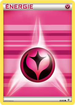 Carte Pokémon Commune Énergie Fée 83/83 de la série Générations