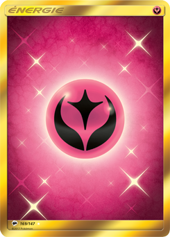 Carte Pokémon Énergie Gold SL Énergie Fée 169/147 de la série Ombres Ardentes