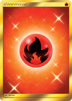 Carte Pokémon Énergie Feu 167/147 de la série Ombres Ardentes en vente au meilleur prix