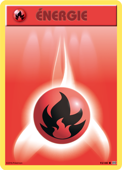 Carte Pokémon Énergie Feu 92/108 de la série Évolutions en vente au meilleur prix