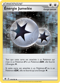 Carte Pokémon Énergie Jumelée 174/192 de la série Clash des Rebelles en vente au meilleur prix