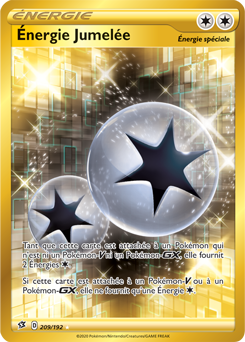 Carte Pokémon Énergie Jumelée 209/192 de la série Clash des Rebelles en vente au meilleur prix