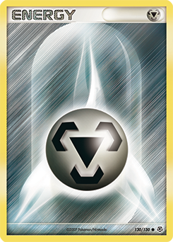 Carte Pokémon Commune Énergie Métal 130/130 de la série Diamant & Perle