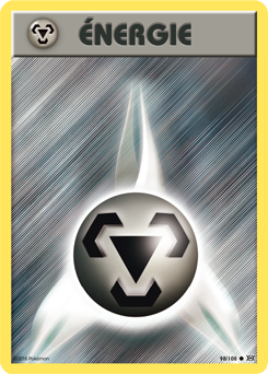 Carte Pokémon Commune Énergie Métal 98/108 de la série Évolutions