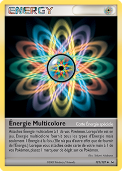 Carte Pokémon Énergie Multicolore 121/127 de la série Platine en vente au meilleur prix