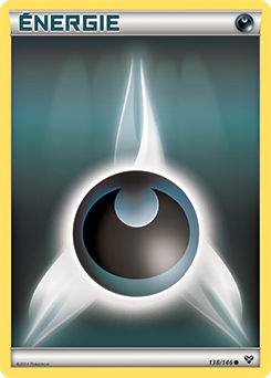 Carte Pokémon Commune Énergie Obscurité 138/146 de la série X&Y