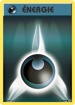 Carte Pokémon Commune Énergie Obscurité 97/108 de la série Évolutions