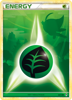 Carte Pokémon Commune Énergie Plante 88/95 de la série Appel des Légendes