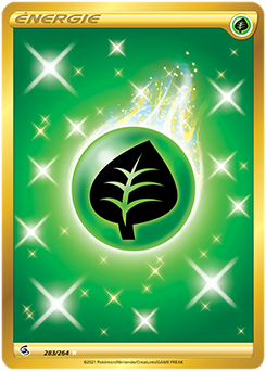 Carte Pokémon Énergie Plante 283/264 de la série Poing de Fusion en vente au meilleur prix