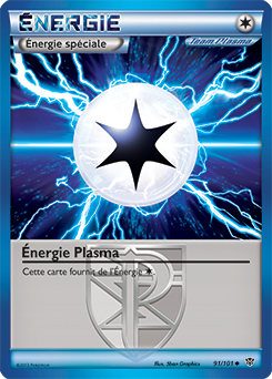 Carte Pokémon Énergie Plasma 91/101 de la série Explosion Plasma en vente au meilleur prix